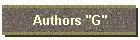 Authors "G"