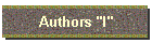 Authors "I"