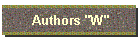 Authors "W"